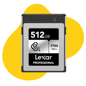 Lexar 512GB CFexpress Typ B Pro Silver R1750/W1300